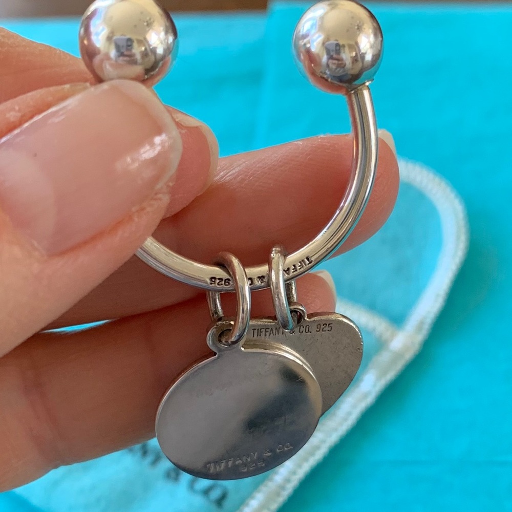 Tiffany&Co Horseshoe Keychain Charm & heartPendant - Picture 12 of 16